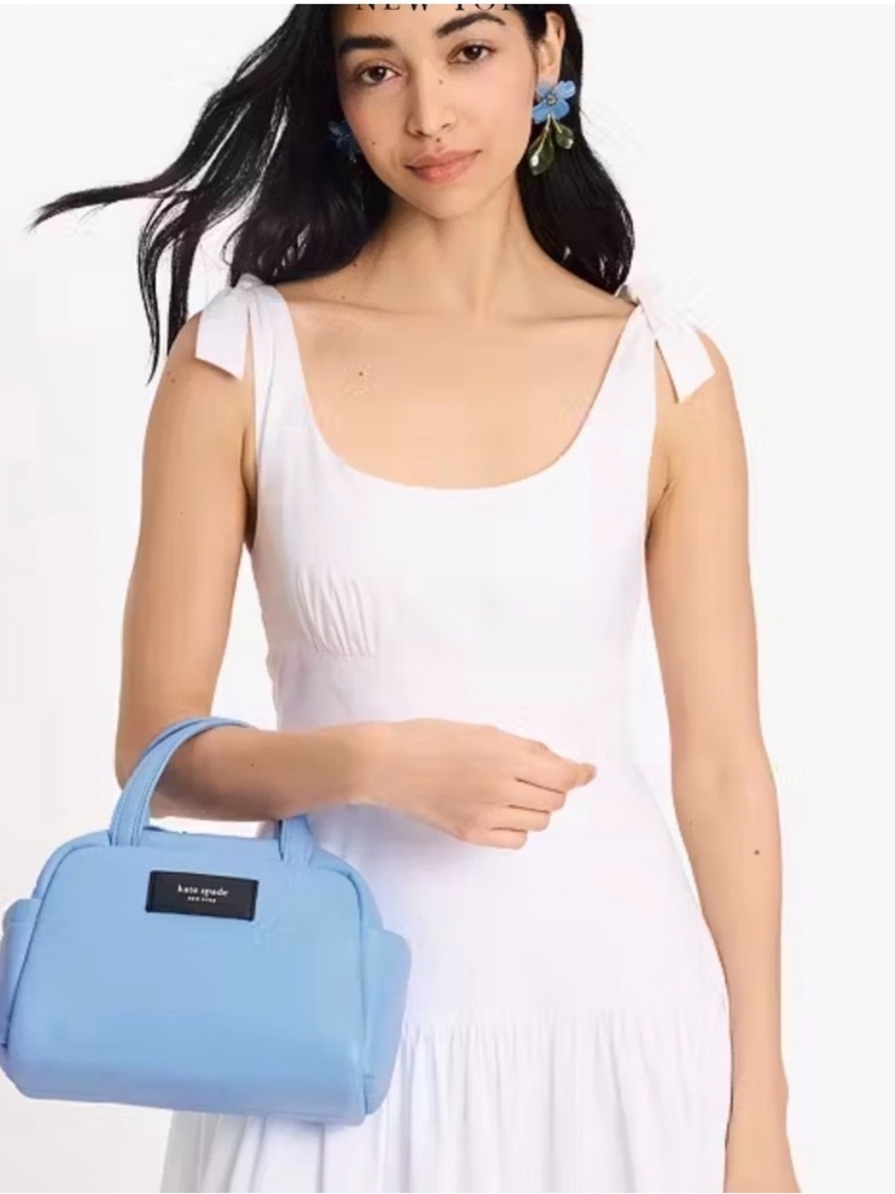 Kate Spade Puffed Crossbody Satchel. Perfect for summer! Soft & supple leather! - Picture 8 of 15